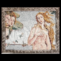 Mosaïque Botticelli: Naissance de Vnus