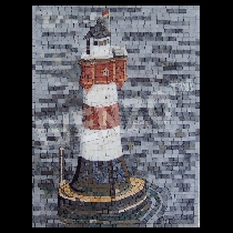 Mosaïque Phare Roter Sand