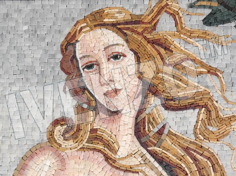 Mosaïque FK125 Details Botticelli: Naissance de Vénus 1