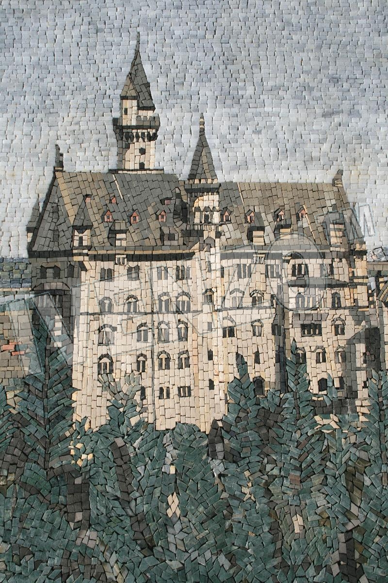 Mosaïque LK005 Details Château de Neuschwanstein 1