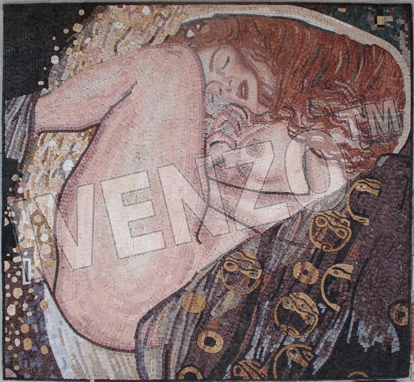 Mosaïque FK073 Gustav Klimt: Danae