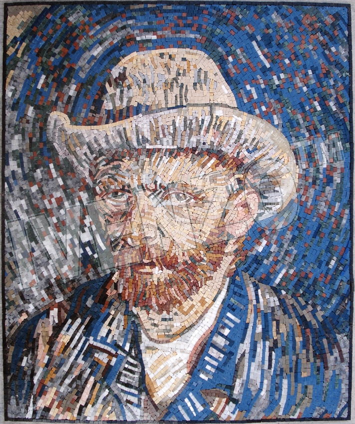 Mosaïque FK111 van Gogh: Autoportrait
