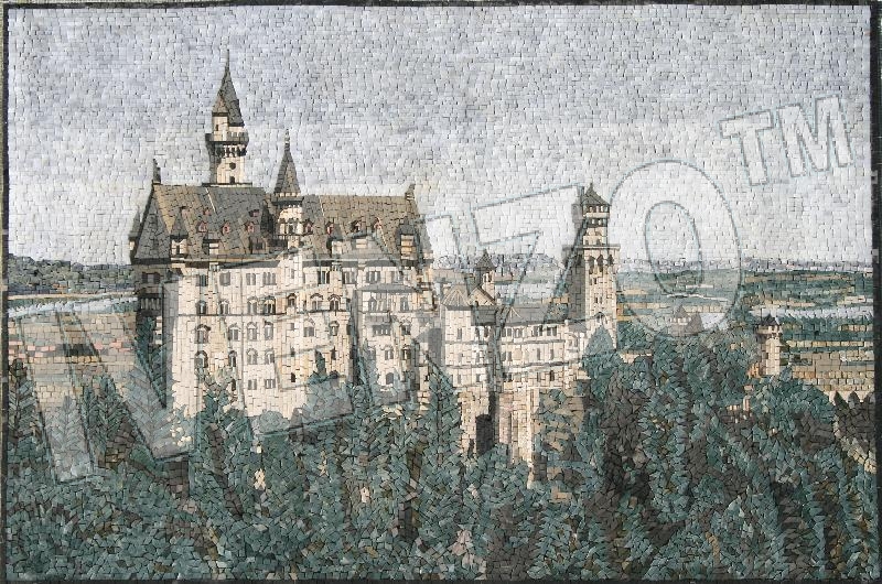 Mosaïque LK005 Château de Neuschwanstein