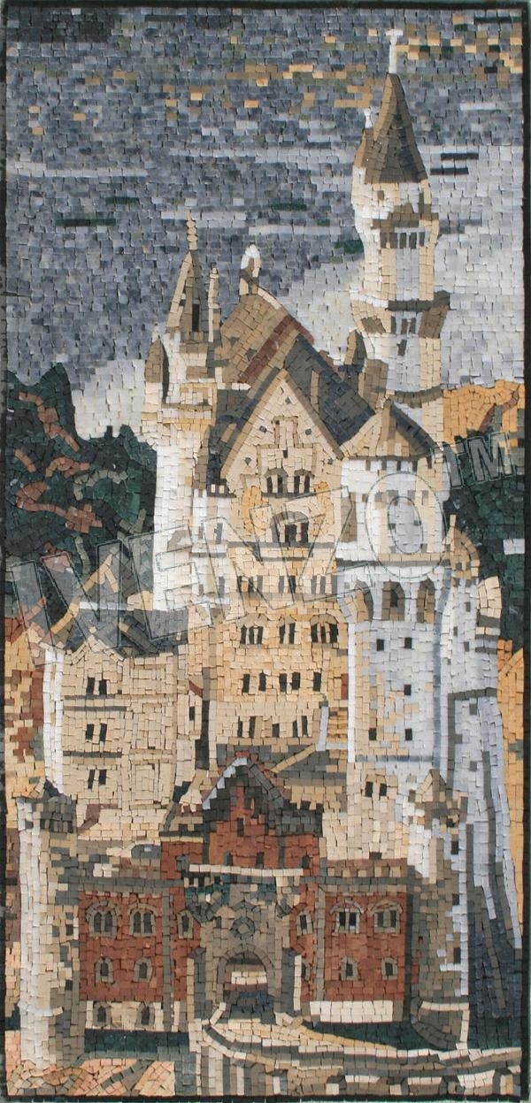 Mosaïque LK007 Château de Neuschwanstein