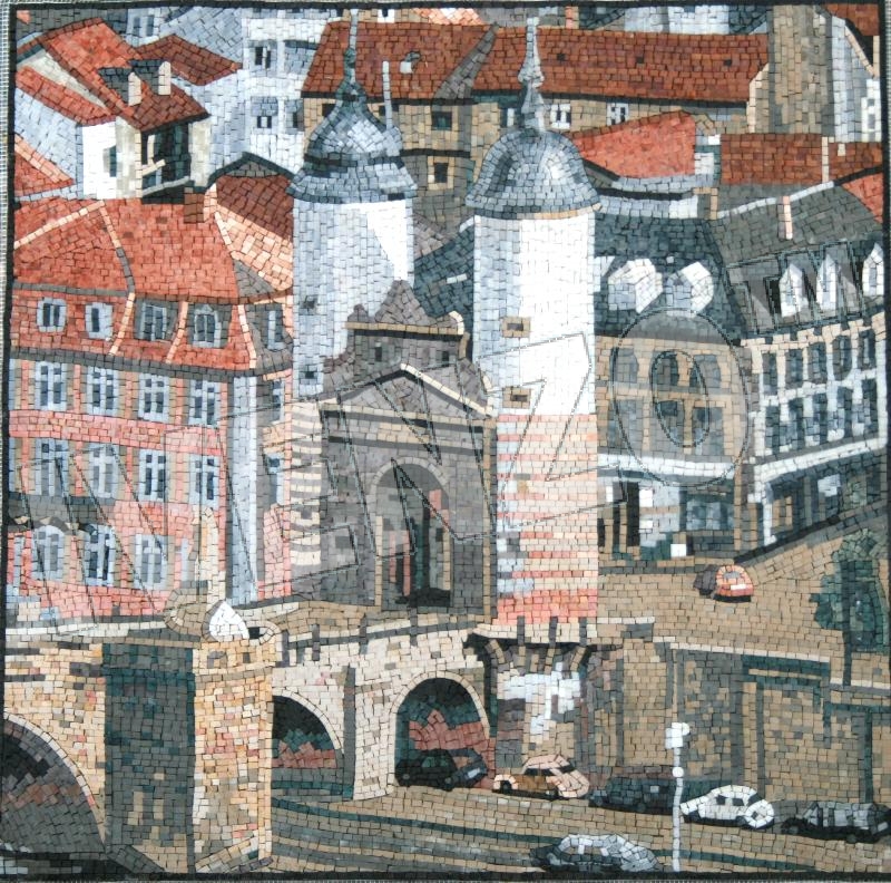 Mosaïque LK008 Panorama Extrait Heidelberg