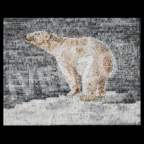 Mosaïque ours polaire