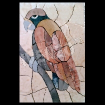 Mosaïque perroquet