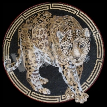 Mosaïque leopard