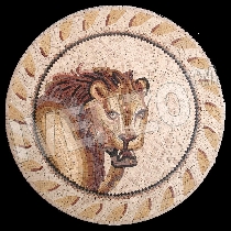 Mosaïque Lion