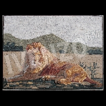 Mosaïque Lion