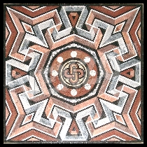 Mosaïque labyrinthe