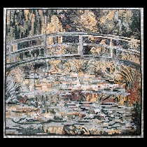 Mosaïque Monet: Lily pond