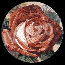 Mosaïque rose
